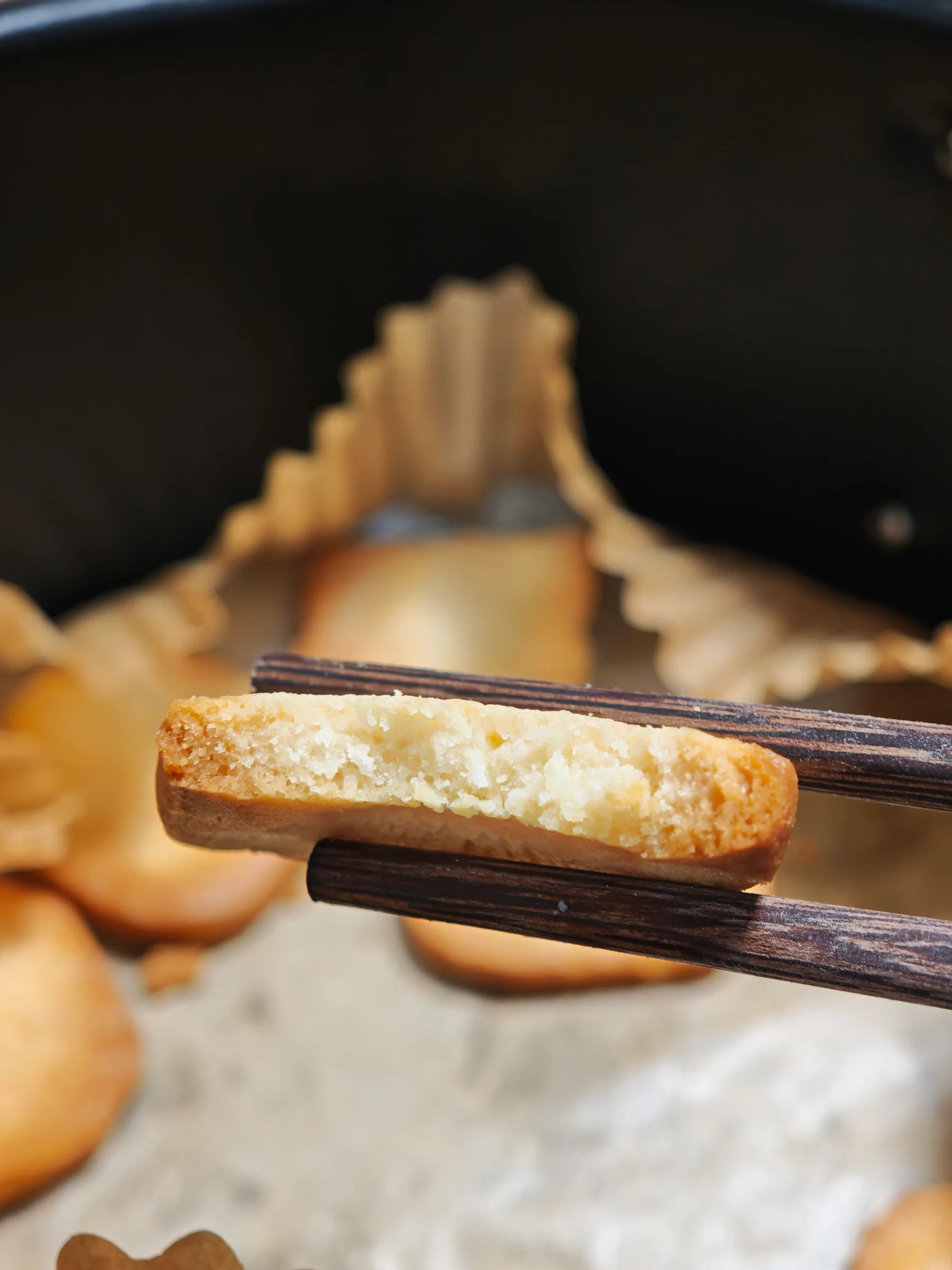 Inside a cookie
